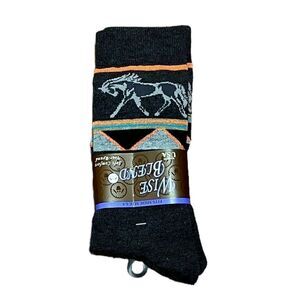 BOGO Wise Blend Western Style Socks, Size 6-9, NWT